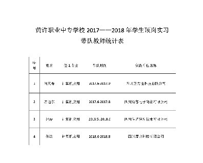 17-18年帶隊(duì)老師統(tǒng)計(jì)表